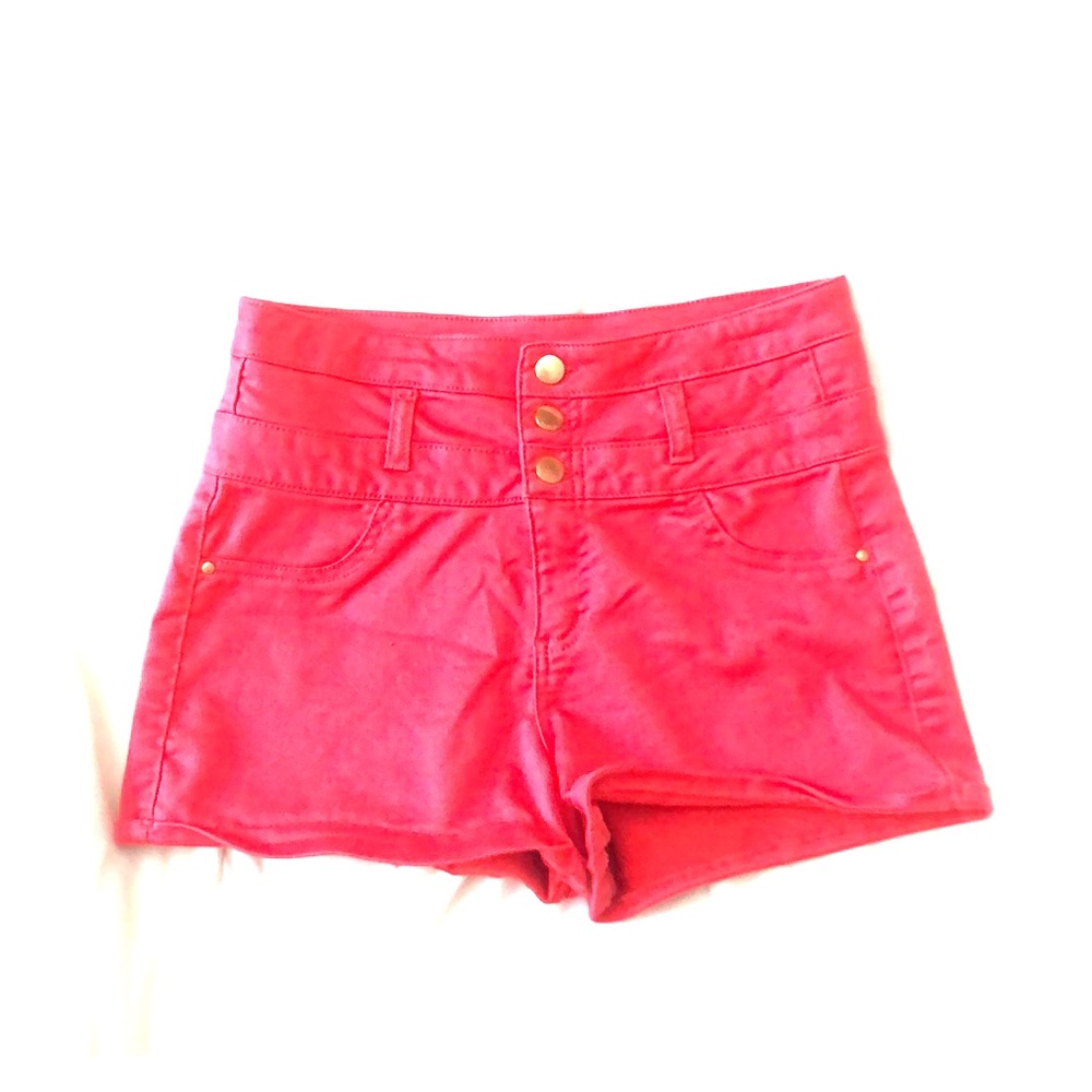 High waisted shorts